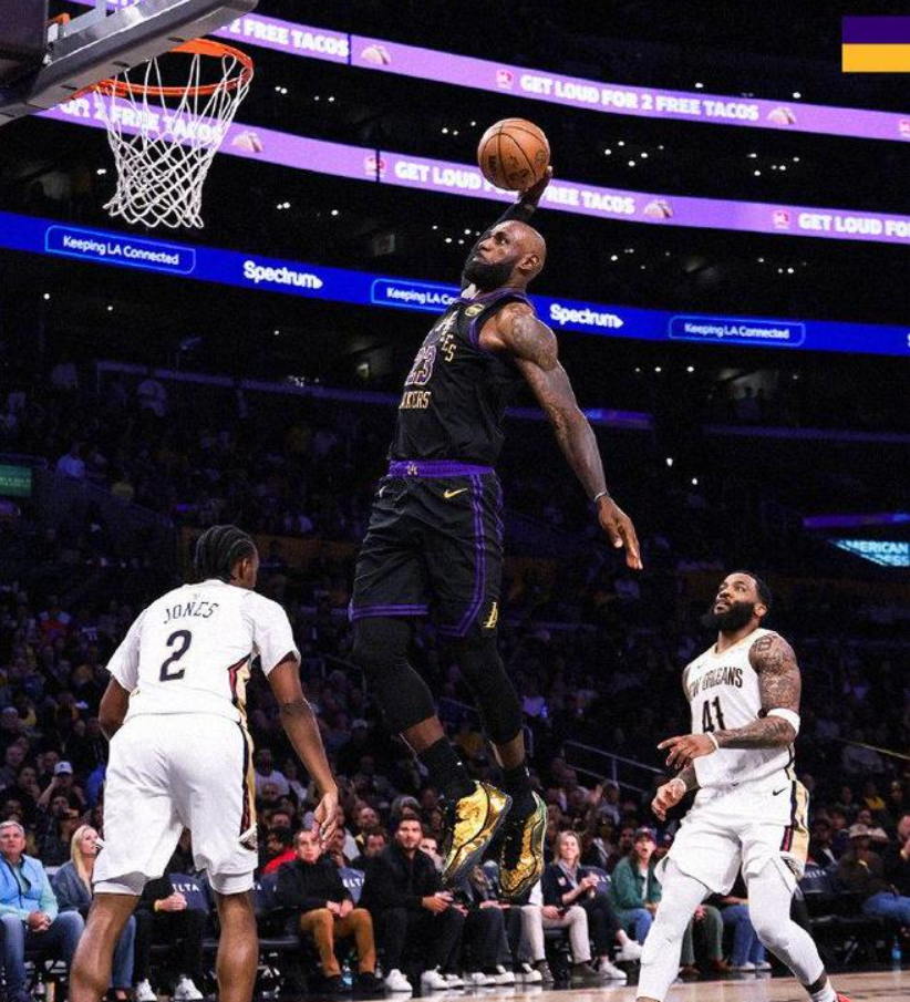 免费在线观看高清无插件赛事直播平台-3连胜！湖人四杀鹈鹕，詹姆斯历史第一，东契奇7失误，里夫斯低迷